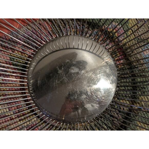 Antique/Vintage Leonard Silver Plated Wire Bread Fruit Basket Made in Hong Kong - Picture 6 of 7